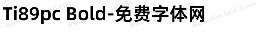 Ti89pc Bold字体转换